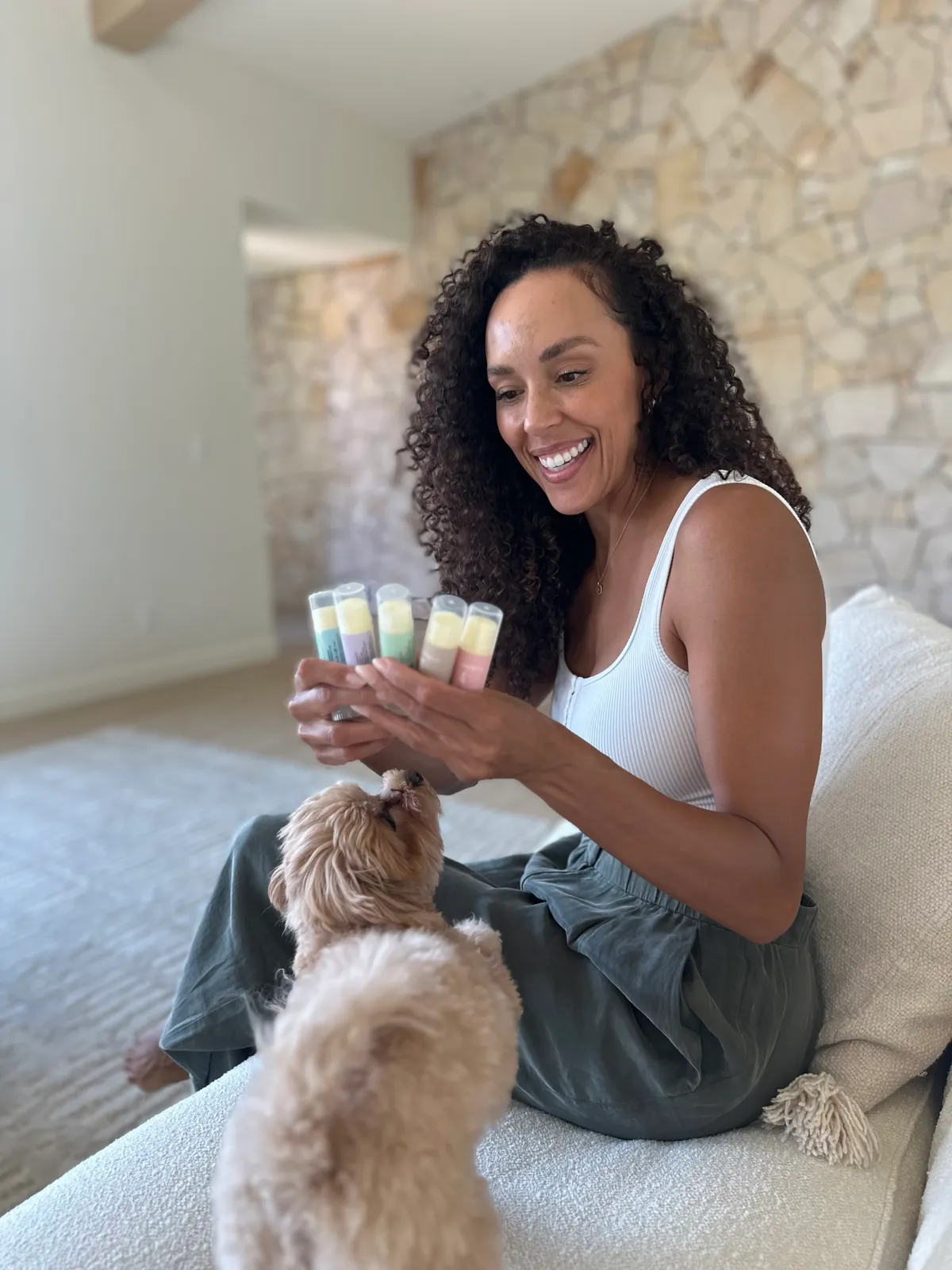 Numbrrrz organic lip balm lifestyle