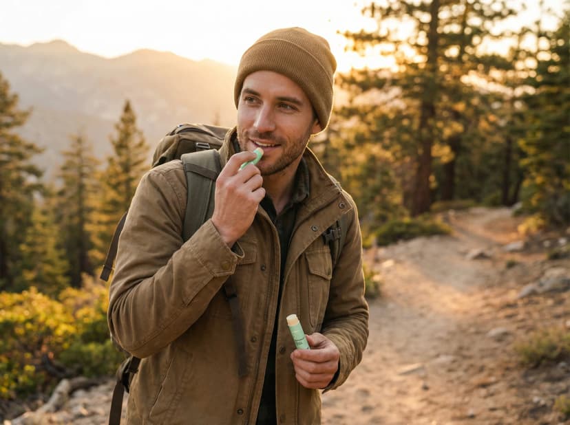 Numbrrrz organic lip balm — everyday utility