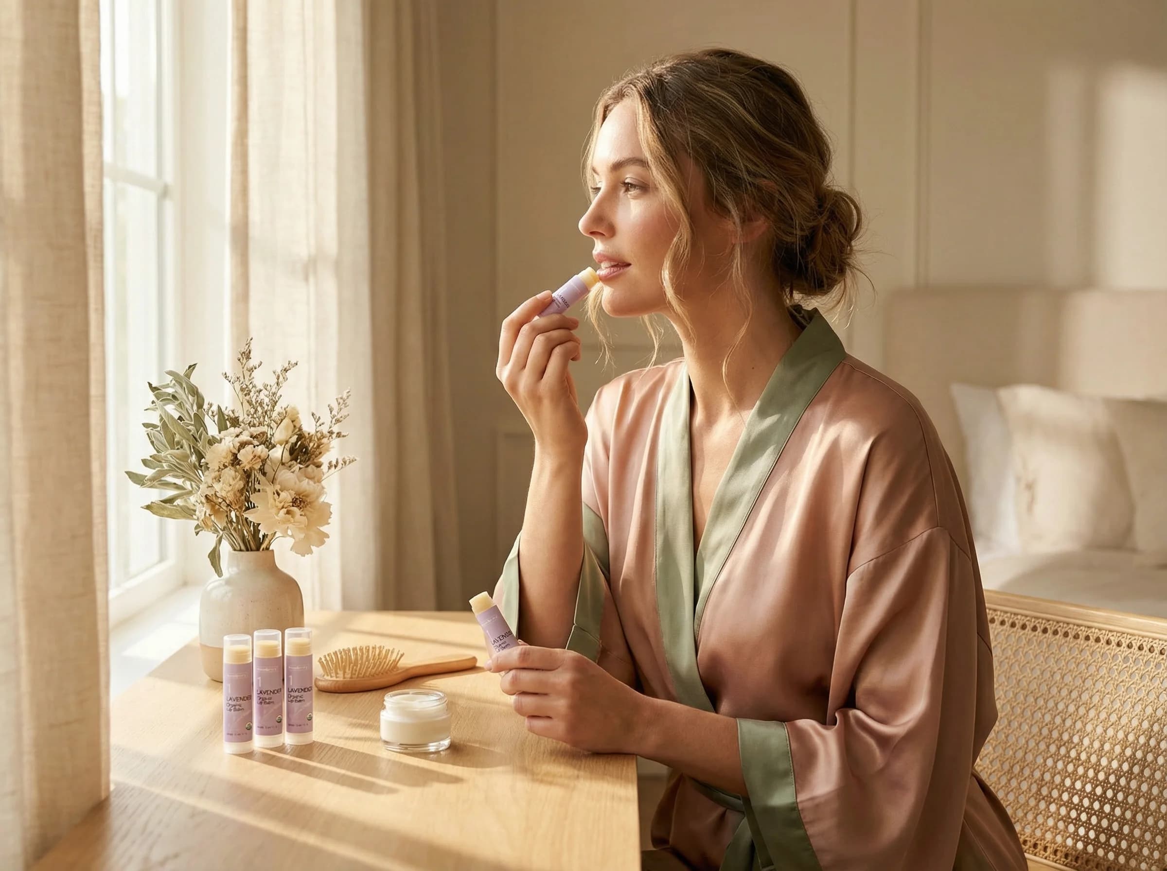 Numbrrrz organic lip balm lifestyle