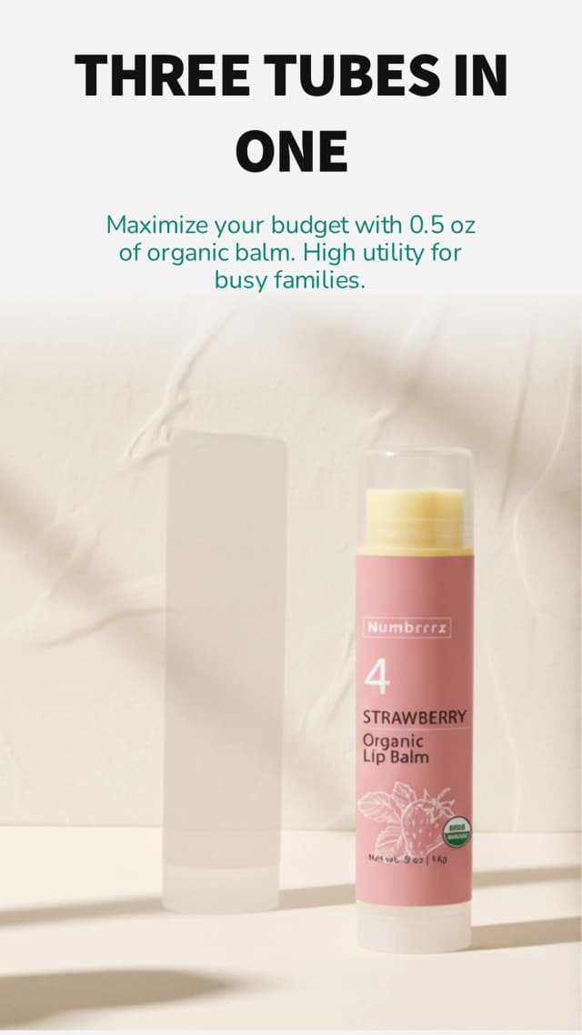 Numbrrrz — three tubes in one, the ultimate multi-use balm